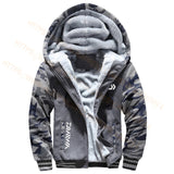 Daiwa Fishing Clothes Hoodies Outdoor Sweatshirt With Cap Loose Fleece Warm Jacket Men Fishing Clothing With Hood