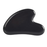 Gouache Face Scraper Black Obsidian Gua Sha Tool Acupuntura Massager Stone Point Foot Back Facial Lift Jade Massage and Gift Box