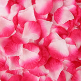 2000 Pcs Artificial Rose Petals Wedding Petalas Colorful Silk Flower Accessories