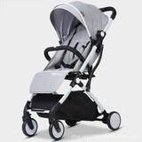 Lightweight folding baby Stroller 2 in 1 aluminum alloy can be on the airplane children baby pram