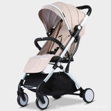 Lightweight folding baby Stroller 2 in 1 aluminum alloy can be on the airplane children baby pram