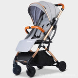 Lightweight folding baby Stroller 2 in 1 aluminum alloy can be on the airplane children baby pram