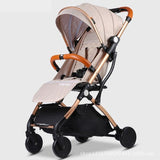 Lightweight folding baby Stroller 2 in 1 aluminum alloy can be on the airplane children baby pram