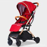 Lightweight folding baby Stroller 2 in 1 aluminum alloy can be on the airplane children baby pram
