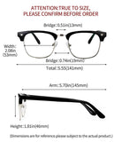 Blue Light Blocking Computer Glasses Eyebrow Frames Eyewear for Anti