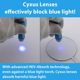 Blue Light Blocking Computer Glasses Eyebrow Frames Eyewear for Anti