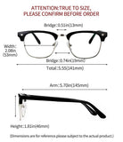 Blue Light Blocking Computer Glasses Eyebrow Frames Eyewear for Anti