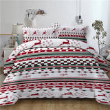Christmas series Santa Claus Xmas printed Duvet / Quilt Cover set HD printed bed linens set queen twin bedding set 3pcs