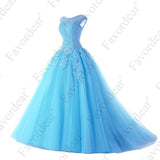 Favordear Quinceanera Beading Sweet 16 Dress Grey Burgundy Quinceanera Party Dress
