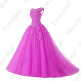 Favordear Quinceanera Beading Sweet 16 Dress Grey Burgundy Quinceanera Party Dress