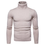 Turtleneck Cashmere Sweater Men Autumn winter New Casual Solid Color Classic Knitwear Robe Pull Homme Pullover Men sweaters