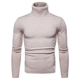 Turtleneck Cashmere Sweater Men Autumn winter New Casual Solid Color Classic Knitwear Robe Pull Homme Pullover Men sweaters