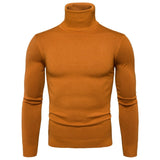 Turtleneck Cashmere Sweater Men Autumn winter New Casual Solid Color Classic Knitwear Robe Pull Homme Pullover Men sweaters