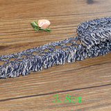 Lace cotton lace white fabric 100% cotton embroidery lace garment accessories 2.3cm wide A03