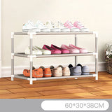 Simple Multi-layer Shoe Rack Household Dustproof Assembly Shoe Cabinet Save Space Dormitory Small Shoe Storage Shelf