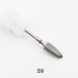 1PC Tungsten Carbide Drill Bits Manicure Machine Accessories Rotary Burr Electric Nail bi'ts Manicure Cutter Nail Art Tools