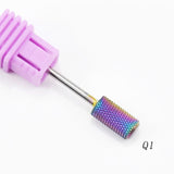 1PC Tungsten Carbide Drill Bits Manicure Machine Accessories Rotary Burr Electric Nail bi'ts Manicure Cutter Nail Art Tools