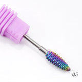 1PC Tungsten Carbide Drill Bits Manicure Machine Accessories Rotary Burr Electric Nail bi'ts Manicure Cutter Nail Art Tools