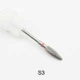 1PC Tungsten Carbide Drill Bits Manicure Machine Accessories Rotary Burr Electric Nail bi'ts Manicure Cutter Nail Art Tools