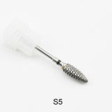 1PC Tungsten Carbide Drill Bits Manicure Machine Accessories Rotary Burr Electric Nail bi'ts Manicure Cutter Nail Art Tools