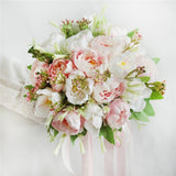 YO CHO Bride's Artificial Silk Wedding Bouquet