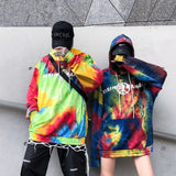 Cooo Coll 19SS Tie dyeing Hoodie Men Women Autumn Terry Hip Hop Season6 High Street Sweatshirt Harajuku Kanye West Tops Hoodie