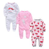 Honeyzone Carters Baby Girl Clothes Set Cartoon Print Cotton ropa para bebe Full Sleeve Winter Newborn Baby Boy Clothes Set Baby