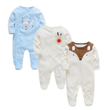 Honeyzone Carters Baby Girl Clothes Set Cartoon Print Cotton ropa para bebe Full Sleeve Winter Newborn Baby Boy Clothes Set Baby