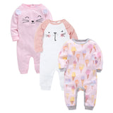 Honeyzone Carters Baby Girl Clothes Set Cartoon Print Cotton ropa para bebe Full Sleeve Winter Newborn Baby Boy Clothes Set Baby