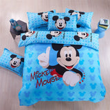 Minnie mouse Bedding Set Cover pillowcase quilt mickey mouse cartoon