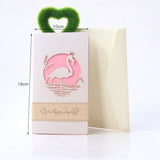 3D Pop up Birthday Cards Christening Baby Shower Invitations Laser Cut Thank You Gifts Cards Anniversary Christmas with Envelope
