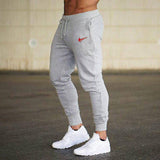 Male Trousers Casual Pants Sweatpants Men Gym Muscle Cotton Fitness Workout hip hop Elastic Pants