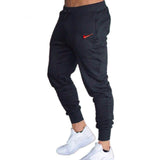 Male Trousers Casual Pants Sweatpants Men Gym Muscle Cotton Fitness Workout hip hop Elastic Pants
