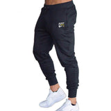 Male Trousers Casual Pants Sweatpants Men Gym Muscle Cotton Fitness Workout hip hop Elastic Pants