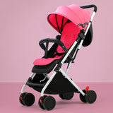 Portable baby doll travel pocket pram 170 degree ultra light umbrella folding simple stroller