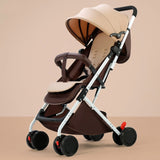 Portable baby doll travel pocket pram 170 degree ultra light umbrella folding simple stroller