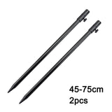 2 x Carp Fishing Tackle Bank Sticks Fishing Rod Pod Telescopic Banksticks
