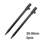 2 x Carp Fishing Tackle Bank Sticks Fishing Rod Pod Telescopic Banksticks