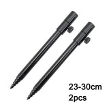 2 x Carp Fishing Tackle Bank Sticks Fishing Rod Pod Telescopic Banksticks