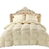 Luxury Soft Goose Down Duvet Core Washable Exquisite Fluffy