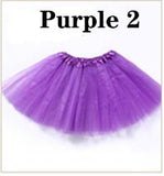 Short Tulle Skirt Slip 40cm Dance Halloween Petticoat Elastic Waist Girls Ballet Womens Summer Beach Underskirt Rockabilly Tutu