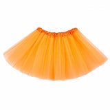 Short Tulle Skirt Slip 40cm Dance Halloween Petticoat Elastic Waist Girls Ballet Womens Summer Beach Underskirt Rockabilly Tutu