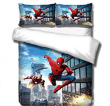 fort game twin king queen full double bedspread pillowcase duvet cover set bedding set