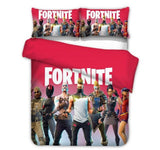 fort game twin king queen full double bedspread pillowcase duvet cover set bedding set