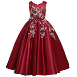 Girl Pageant Dresses First Communion Dress Kids Wedding Party Gown Birthday Party Dress