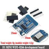 D1 Mini ESP8266 ESP-12 ESP-12F CH340G CH340 V2 USB WeMos WIFI Development Board D1 Mini NodeMCU Lua IOT Board 3.3V With Pins