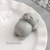 Squishy toys colorful change Antistress Ball cat/seal/fox/pig/sun Squeeze cute