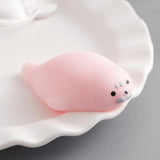 Squishy toys colorful change Antistress Ball cat/seal/fox/pig/sun Squeeze cute