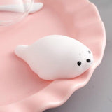 Squishy toys colorful change Antistress Ball cat/seal/fox/pig/sun Squeeze cute