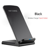 Best QI wireless charger for iphone 11 pro max xs x xr 10w qi wireless Desktop Stand charging for samsung note10+ s10 s9 s8 mi 9